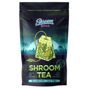 blueberry jam magic mushroom tea - shroom bros