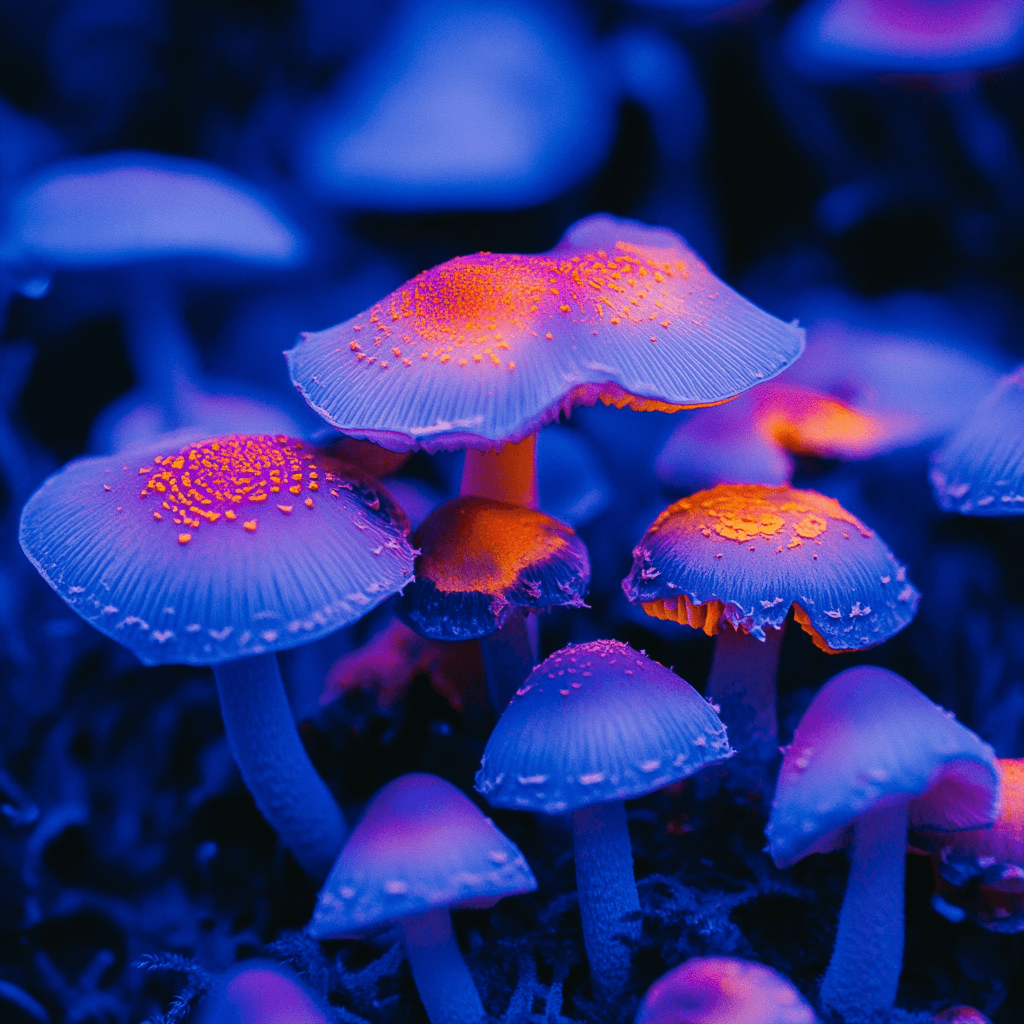 The Science: Why Magic Mushrooms Turn Blue
