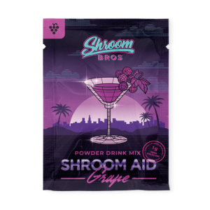 Shroom Aid Drink Mix for a convenient and delicious way to consume our Canadian Magic Mushrooms.. Each packet contains 1 gram of psylocibin.