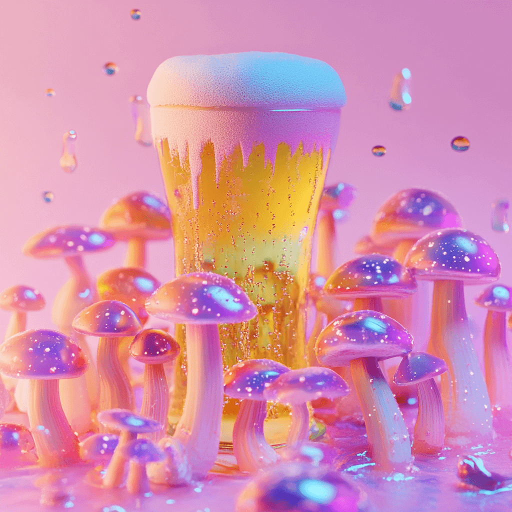 Why People Are Replacing Drinking Alcohol with Magic Mushrooms